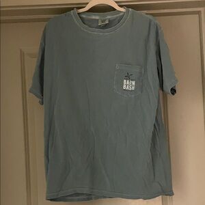 Comfort Colors Men's Teal Pocket Greek Life Tee